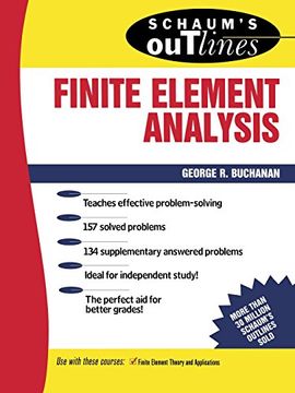 portada Schaum's Outline of Finite Element Analysis (en Inglés)