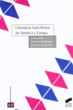 portada Literaturas francófonas de América y Europa (in Spanish)