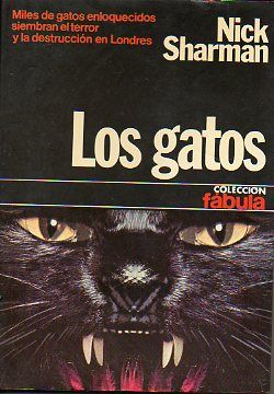 portada los gatos. 1ª ed. española.