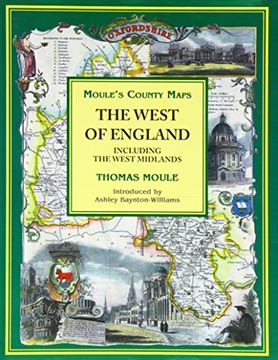 portada Moule's County Maps: The West of England: Including the West Midlands (en Inglés)