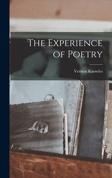 portada The Experience of Poetry (en Inglés)