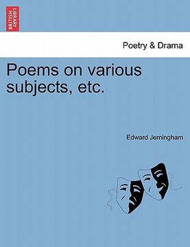 portada poems on various subjects, etc. (en Inglés)