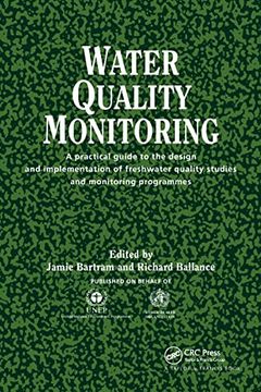 portada Water Quality Monitoring: A Practical Guide to the Design and Implementation of Freshwater Quality Studies and Monitoring Programmes (in English)