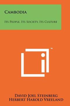 portada cambodia: its people, its society, its culture (in English)