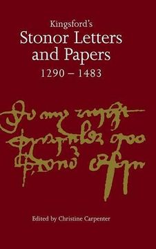 portada Kingsford's Stonor Letters and Papers 1290-1483 (Camden Classic Reprints) (en Inglés)