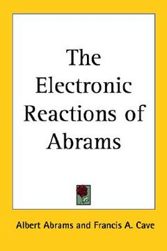 portada the electronic reactions of abrams (en Inglés)