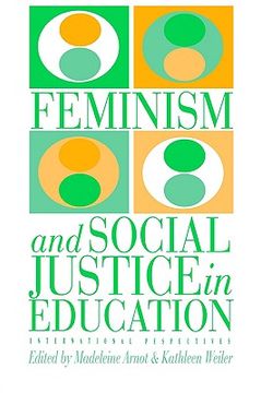 portada feminism and social justice in education (en Inglés)