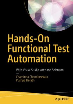 portada Hands-On Functional Test Automation: With Visual Studio 2017 and Selenium (en Inglés)