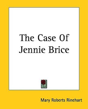 portada the case of jennie brice (en Inglés)