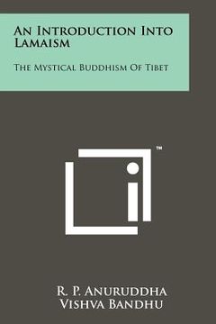 portada an introduction into lamaism: the mystical buddhism of tibet (en Inglés)