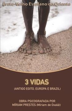portada 3 Vidas (Antigo Egito, Europa e Brazil) (en Portugués)