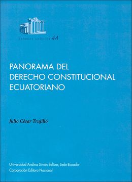 portada Panorama del derecho constitucional ecuatoriano
