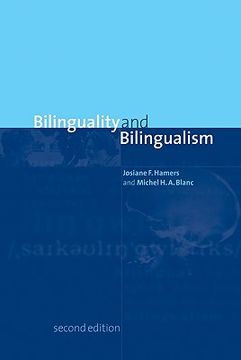 portada Bilinguality and Bilingualism (in English)