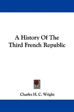 portada a history of the third french republic (en Inglés)