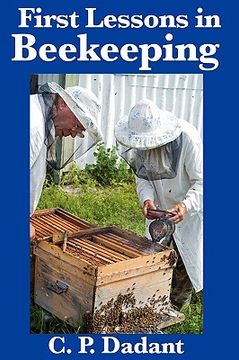 portada first lessons in beekeeping: complete and unabridged (in English)