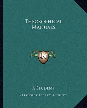 portada theosophical manuals (in English)