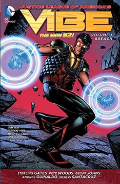 portada Justice League of America's Vibe Vol. 1: Breach (The new 52) (en Inglés)