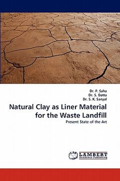 portada natural clay as liner material for the waste landfill (en Inglés)