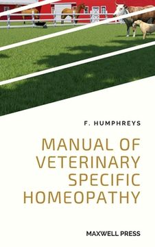 portada Manual of Veterinary Specific Homeopathy (in English)