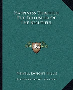 portada happiness through the diffusion of the beautiful (in English)