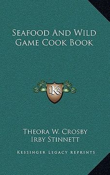 portada seafood and wild game cook book (en Inglés)