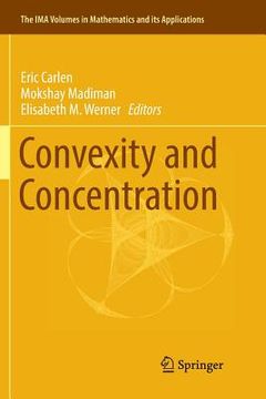 portada Convexity and Concentration (en Inglés)
