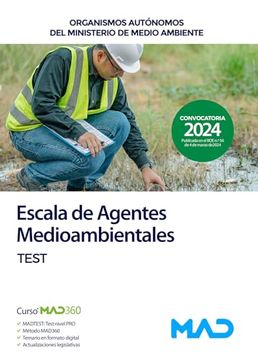 portada Escala de Agentes Medioambientales de Organismos Autónomos del Ministerio de Medio Ambiente. Test (in Spanish)