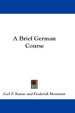 portada a brief german course