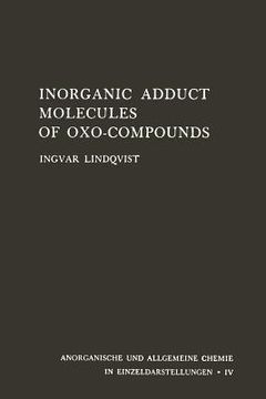 portada inorganic adduct molecules of oxo-compounds (in English)