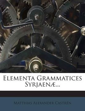 portada Elementa Grammatices Syrjaenae... (en Inglés)