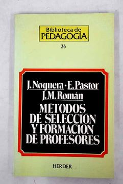 portada Metodos de Seleccion y Formacion de Profesores (in Spanish)