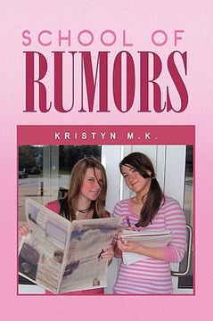 portada school of rumors (en Inglés)