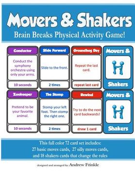 portada Movers & Shakers: Brain Breaks Physical Activity Game (en Inglés)