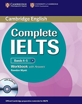 portada Complete Ielts Bands 4-5 Workbook With Answers With Audio cd (en Inglés)