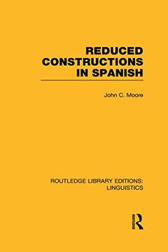 portada Reduced Constructions in Spanish (en Inglés)