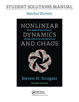 portada Student Solutions Manual for Nonlinear Dynamics and Chaos, 2nd Edition (en Inglés)