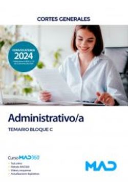 portada Administrativo/A. Temario Bloque c