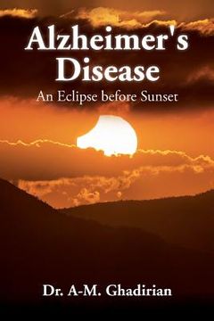 portada Alzheimer's Disease: An Eclipse before Sunset (en Inglés)