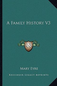 portada a family history v3 (en Inglés)
