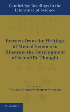 portada Cambridge Readings in the Literature of Science Paperback (in English)