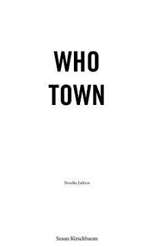 portada who town (en Inglés)