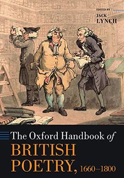 portada The Oxford Handbook of British Poetry, 1660-1800 (Oxford Handbooks) (in English)