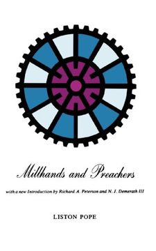 portada Millhands and Preachers: A Study of Gastonia (Yale Studies in Religious Education) (en Inglés)