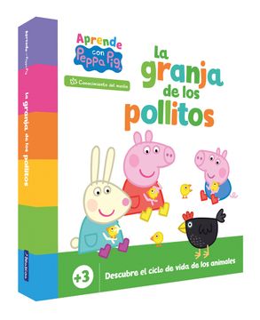 portada LA GRANJA DE LOS POLLITOS (PEPPA PIG. LIBRO DE CARTON) (in Spanish)
