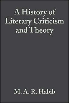 portada A History of Literary Criticism: From Plato to the Present (en Inglés)
