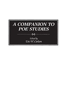 portada A Companion to poe Studies: (en Inglés)