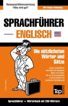 portada Sprachführer Deutsch-Englisch und Mini-Wörterbuch mit 250 Wörtern (en Alemán)