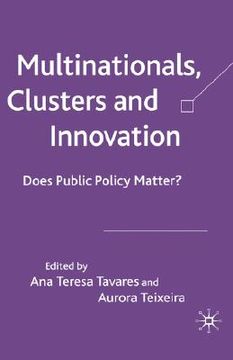 portada multinationals, clusters and innovation: does public policy matter? (en Inglés)
