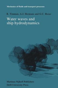 portada water waves and ship hydrodynamics: an introduction (en Inglés)