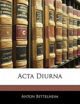 portada ACTA Diurna (en Alemán)